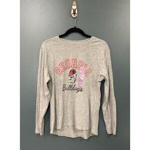 NWT Super Soft Georgia Bulldogs Long Sleeve Shirt, Women's size Small